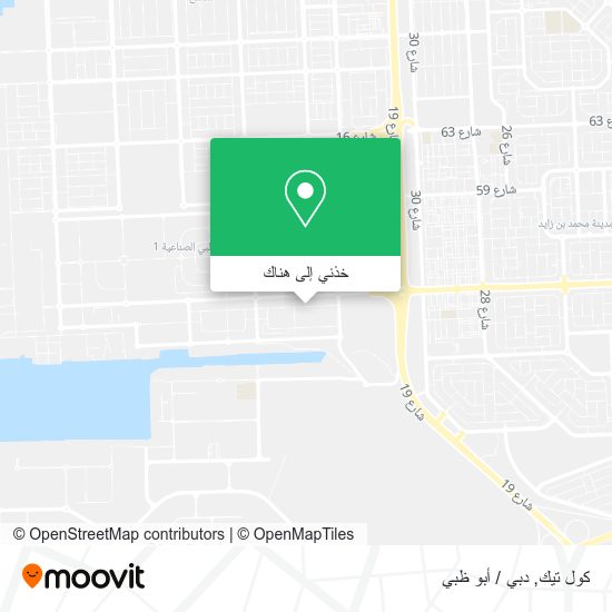 خريطة كول تيك