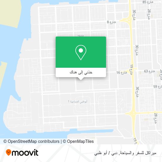 خريطة ميراكل للسفر والسياحة
