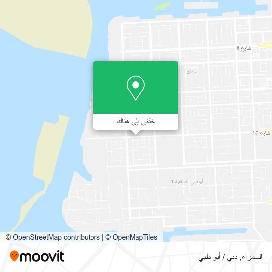 خريطة السمراء