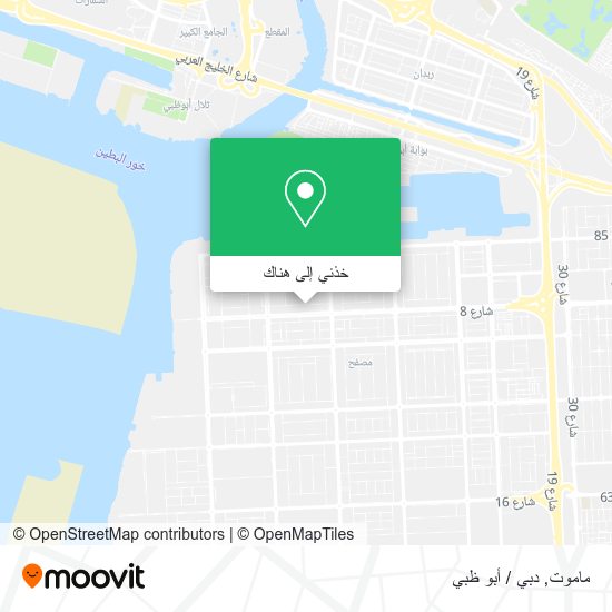 خريطة ماموت