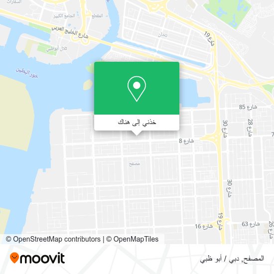 خريطة المصفح