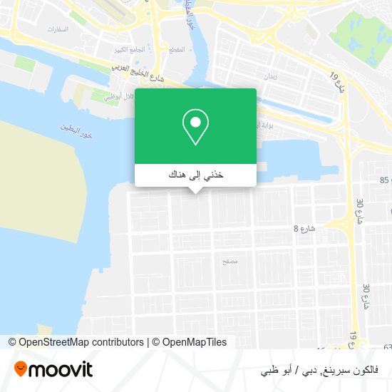 خريطة فالكون سبرينغ