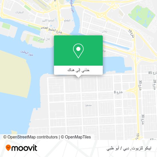 خريطة ايبكو للزيوت
