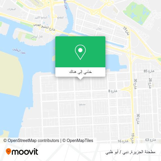 خريطة مطحنة الجزيرة
