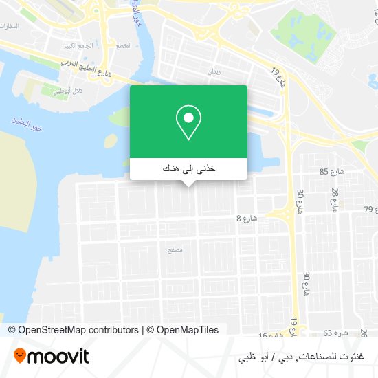 خريطة غنتوت للصناعات