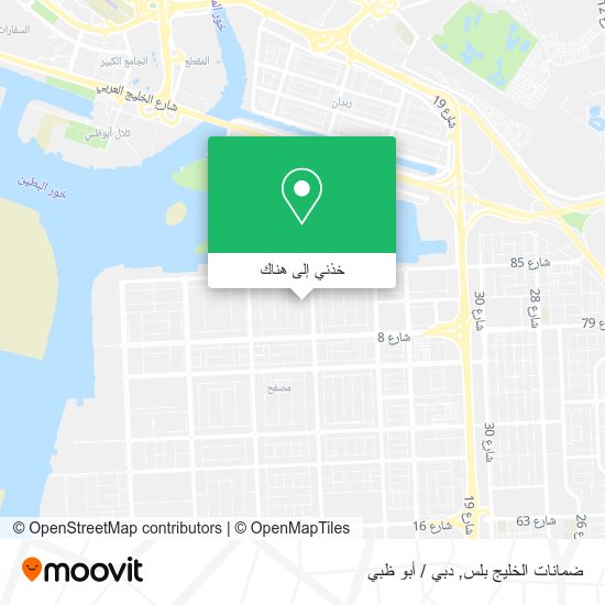 خريطة ضمانات الخليج بلس