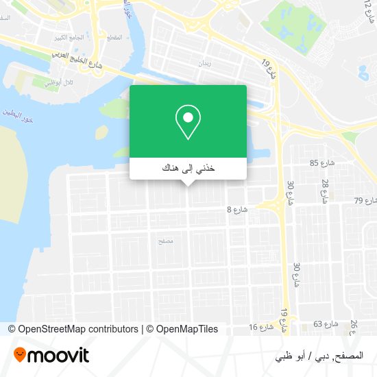 خريطة المصفح