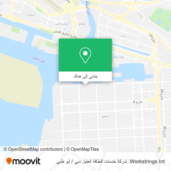 خريطة Workstrings Int. شركة خدمات الطاقة العليا