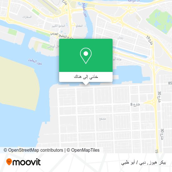 خريطة بيكر هيوز