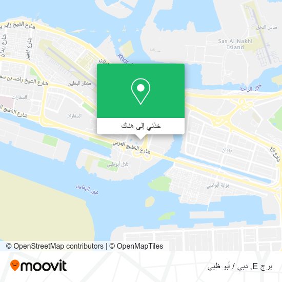 خريطة برج E