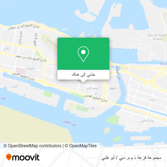 خريطة مجموعة فزعة ذ م م
