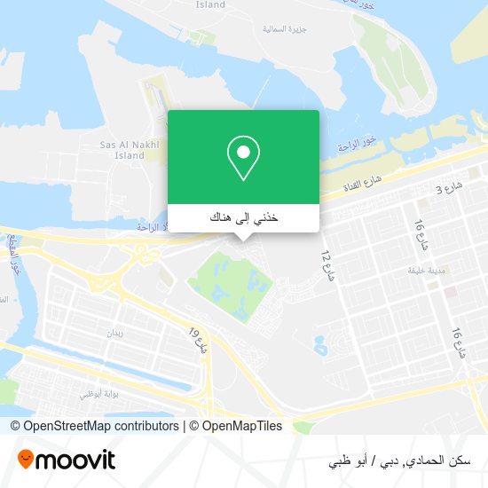خريطة سكن الحمادي