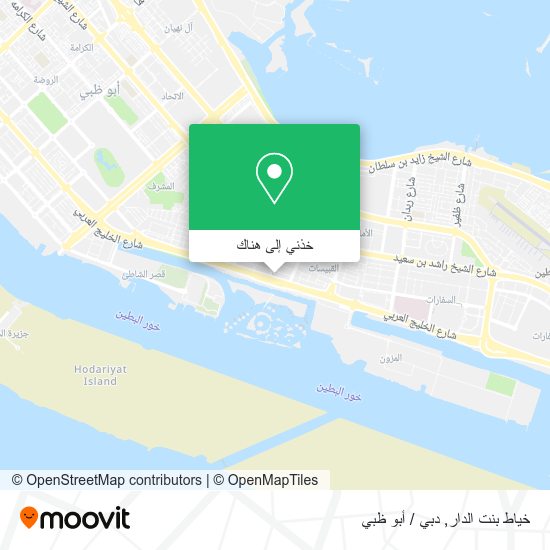 خريطة خياط بنت الدار