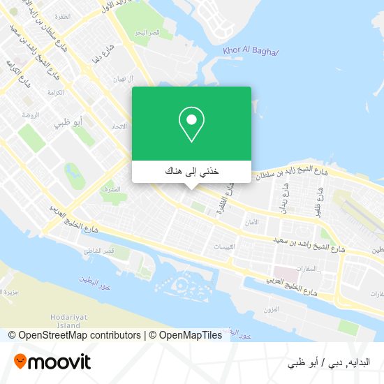 خريطة البدايه