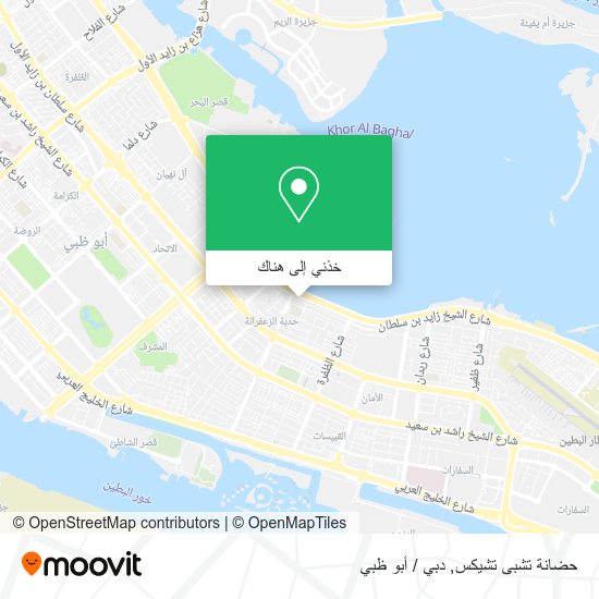 خريطة حضانة تشبى تشيكس