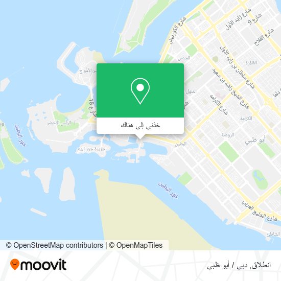 خريطة انطلاق