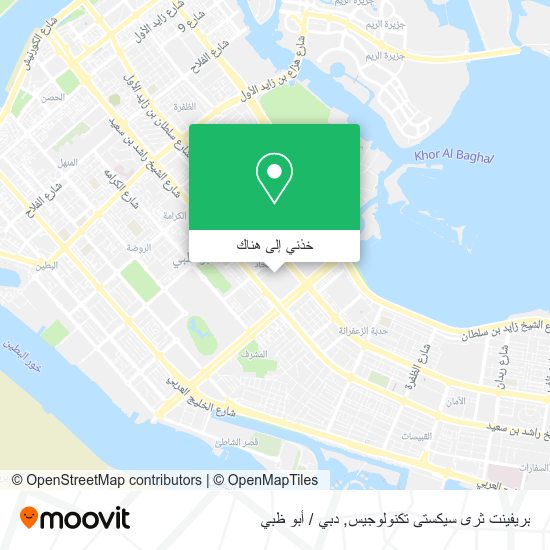 خريطة بريفينت ثرى سيكستى تكنولوجيس