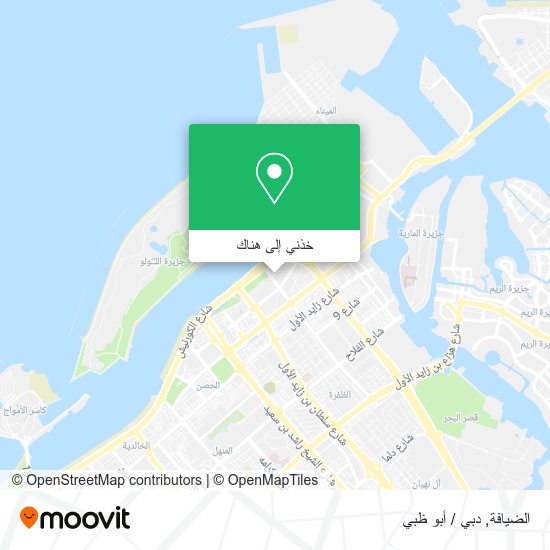 خريطة الضيافة