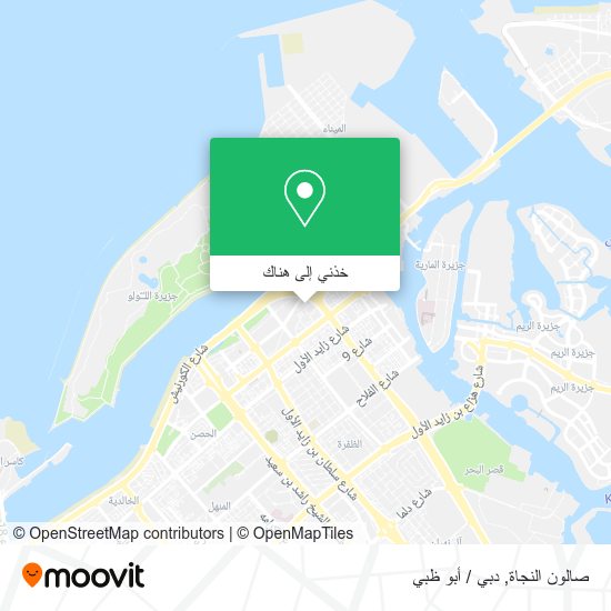 خريطة صالون النجاة