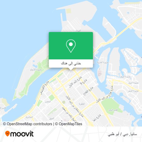 خريطة سانيا