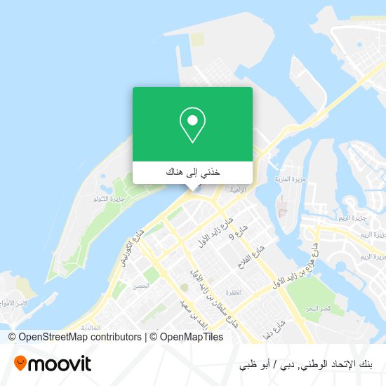 خريطة بنك الإتحاد الوطني