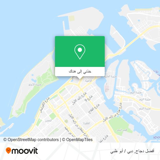 خريطة أفضل دجاج