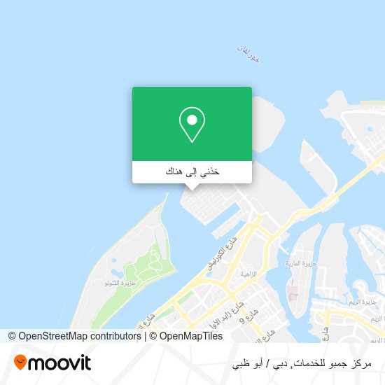 خريطة مركز جمبو للخدمات