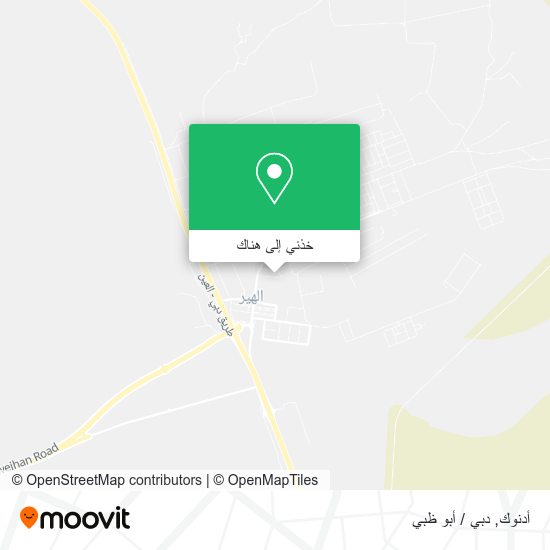 خريطة أدنوك