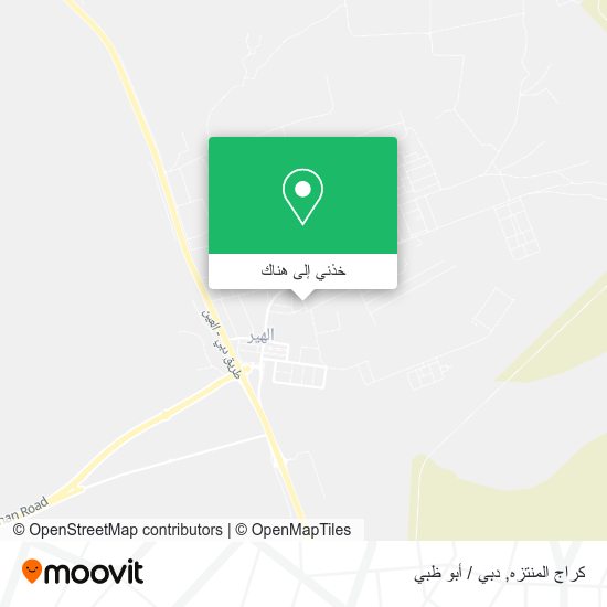 خريطة كراج المنتزه