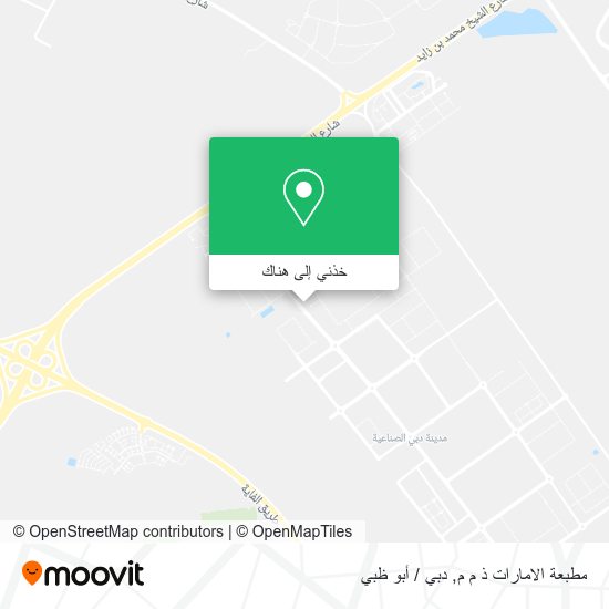 خريطة مطبعة الامارات ذ م م