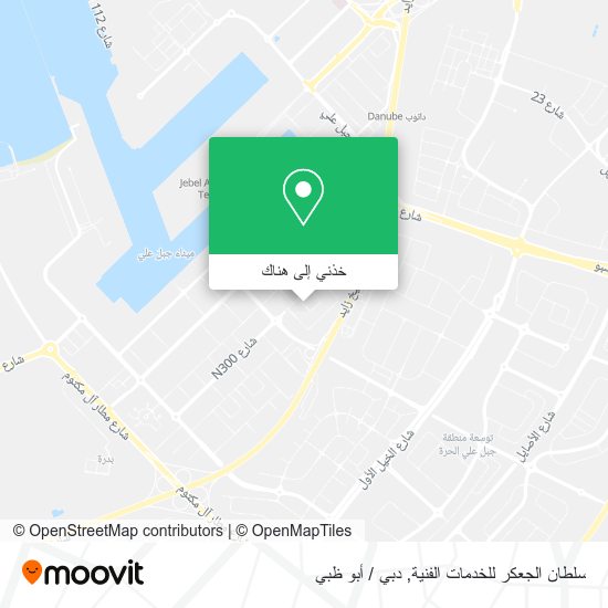 خريطة سلطان الجعكر للخدمات الفنية