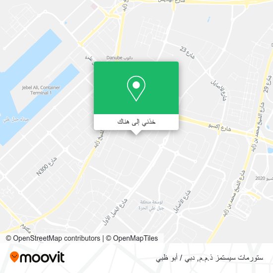 خريطة ستورمات سيستمز ذ.م.م