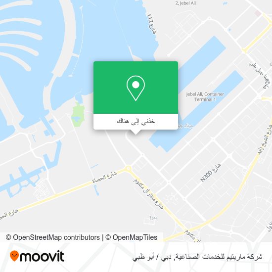 خريطة شركة ماريتيم للخدمات الصناعية