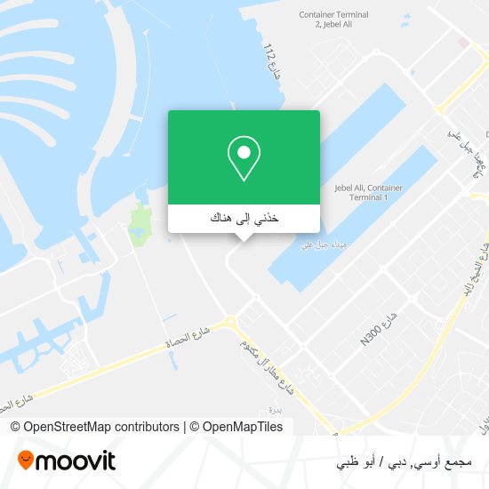 خريطة مجمع أوسي
