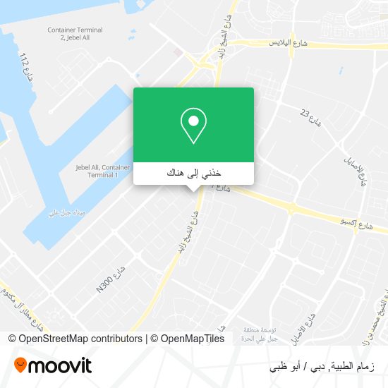 خريطة زمام الطبية