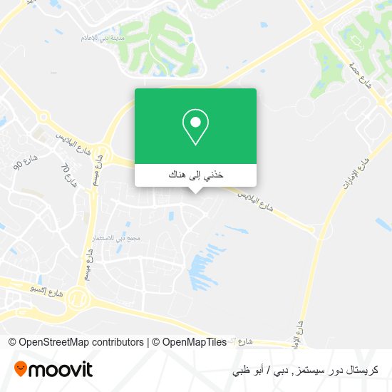 خريطة كريستال دور سيستمز