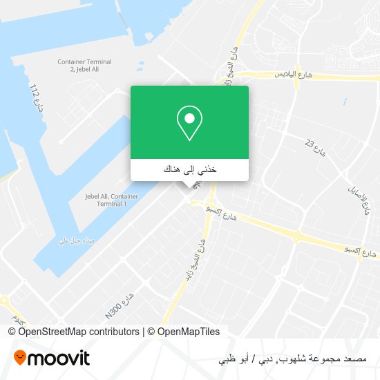 خريطة مصعد مجموعة شلهوب