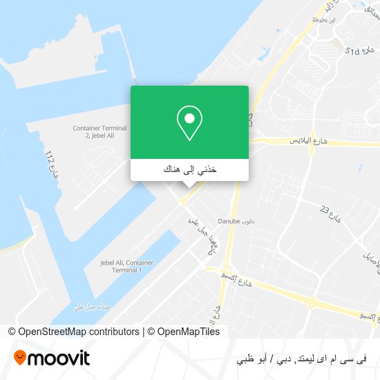 خريطة فى سى ام اى ليمتد