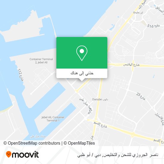 خريطة ناصر الجروزي للشحن والتخليص