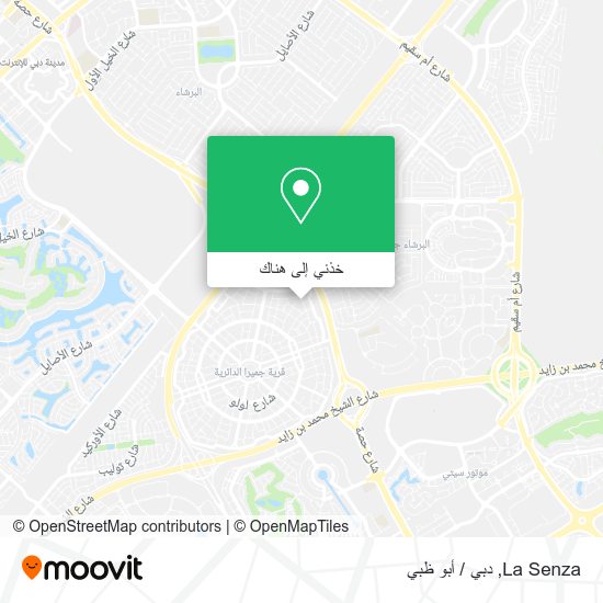 خريطة La Senza