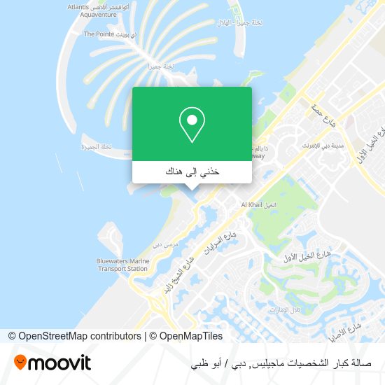 خريطة صالة كبار الشخصيات ماجيليس