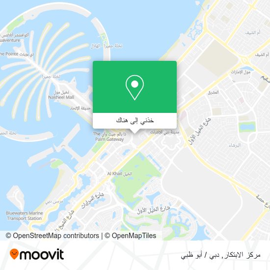 خريطة مركز الابتكار