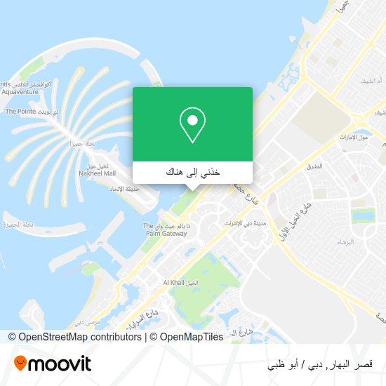 خريطة قصر البهار