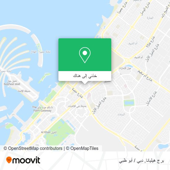 خريطة برج هيليانا