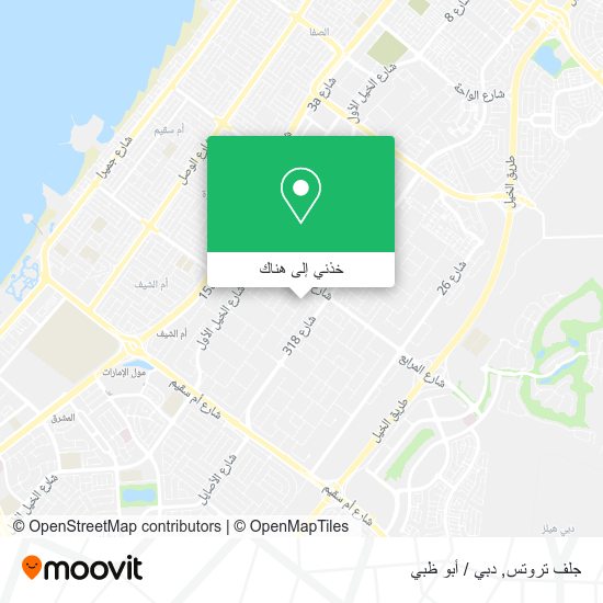 خريطة جلف تروتس