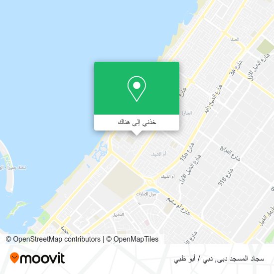 خريطة سجاد المسجد دبى