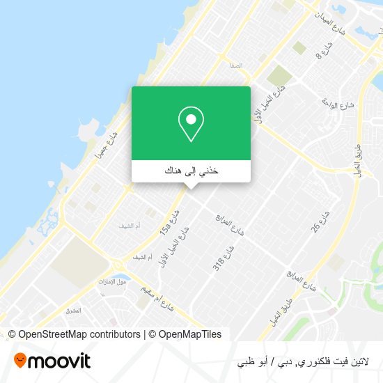 خريطة لاتين فيت فلكنوري