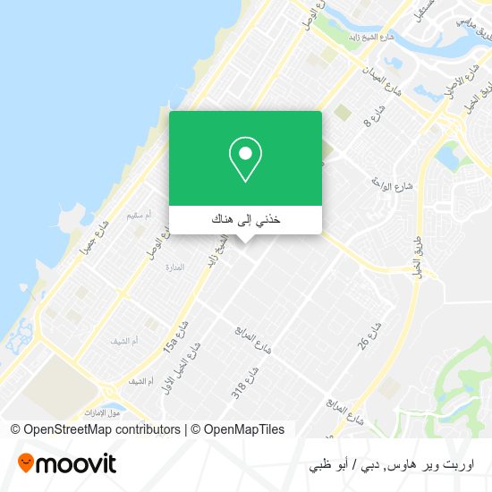 خريطة اوربت وير هاوس