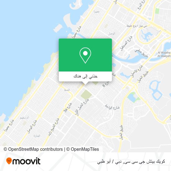 خريطة كويك بيتش جى سى سى