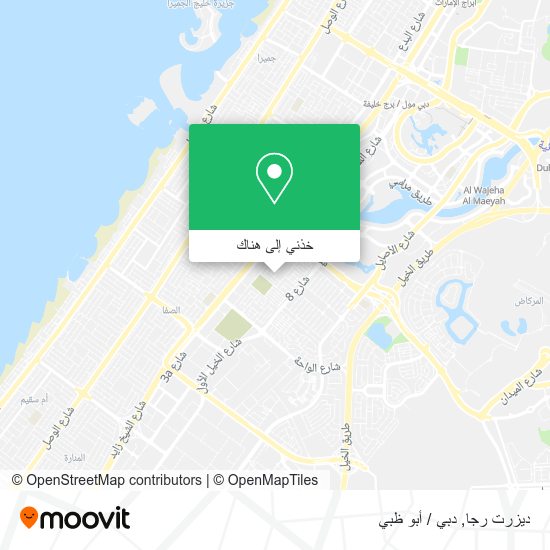 خريطة ديزرت رجا